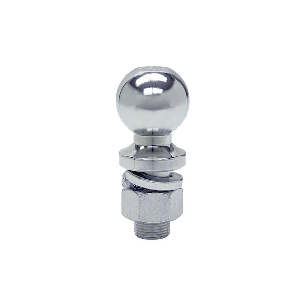 Buyers Products 1802010 Hitch Ball Chrome 2"X3/4"X2-1/8" 3500LB Package