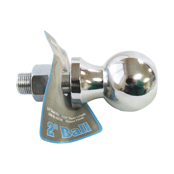 Buyers Products 1802136 Hitch Ball Chrome 2"X1"X2-3/4" 