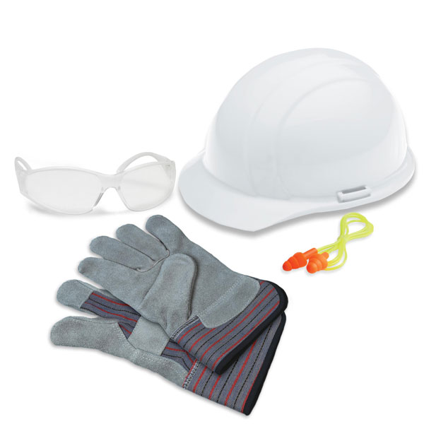 ERB Safety Products 18531 Hardhat New Hire Kit Clear Glasses
