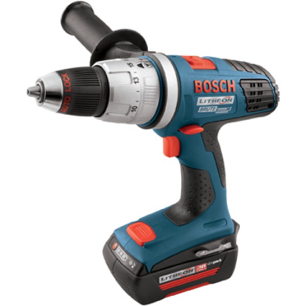 Bosch 18636-03 36V Litheon Hammer Drill/Driver with 2 Slim Pack Batteries