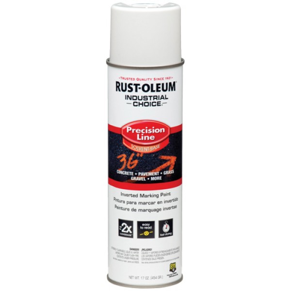 Rust-Oleum 203030 Inverted Marking Paint White 12/BX