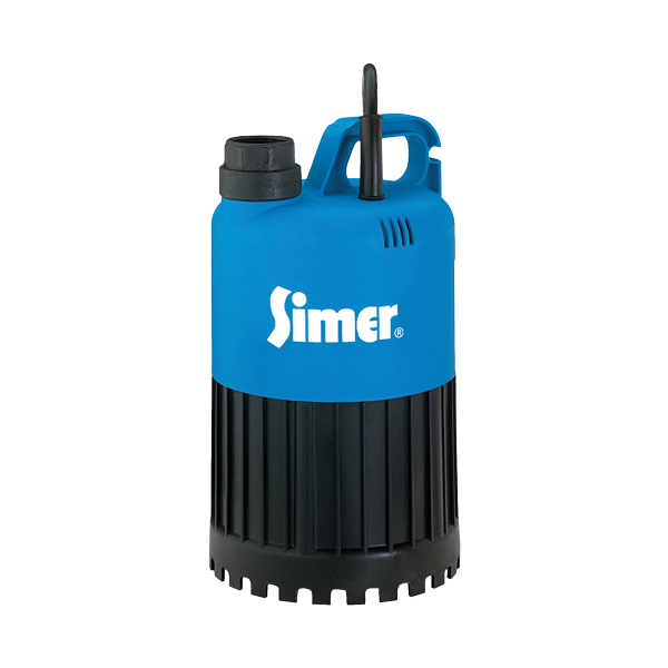 Simer 2385 Submersible Pump 1/2HP 1-1/4" MNPT Discharge 115V