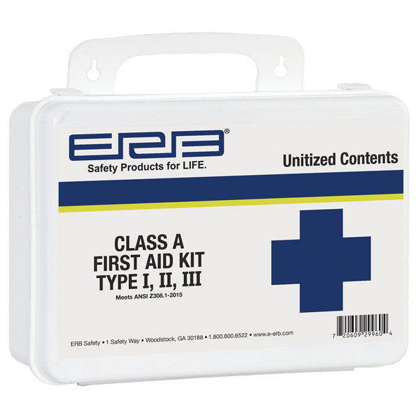 ERB Safety Products 29960 First Aid Kit Class A