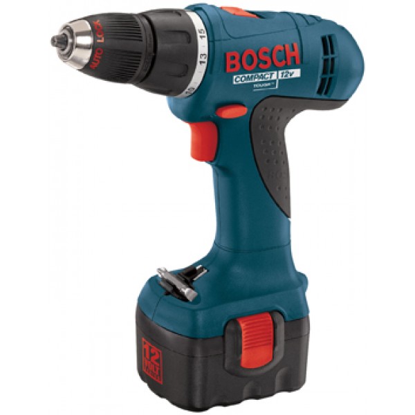 Bosch 32612 12V Compact-Tough Drill/Driver with (2) 1.4 A-H Batteries
