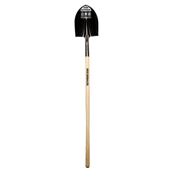 Seymour Midwest 49830 Shovel Round Point Wood Handle