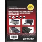 Erickson Manufacturing 57050 12' X 22' Industrial Fitted Tarp Black with Display Box 14*14 Weave