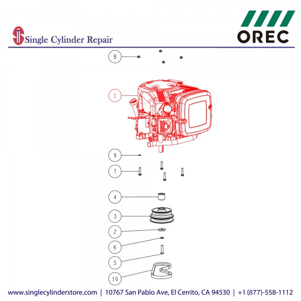 Orec 9009-0081 Vanguard 385777 