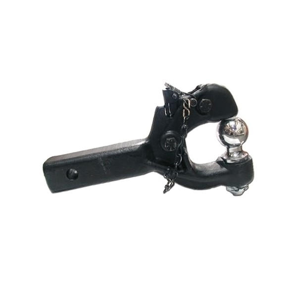 Redline Towing Accessories DPR2000 Combo Pintle Hook For 2" Ball 10K With 2" Receiver