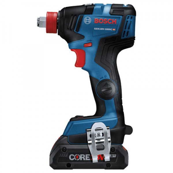 Bosch GDX18V-1800CB15 18V Brushless Socket Ready Impact Driver Kit with (1) 4.0 Ah Core Compact Battery