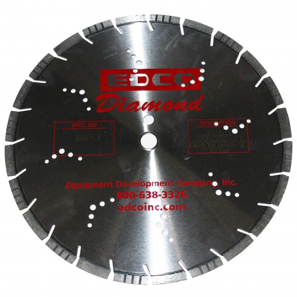 Edco HU1412V4 Diamond Blade 14"X.125"X1" Univ