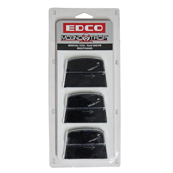 Edco M401PR Removal Tool Retail Blister Pack Right-Hand (Black) 3/PK