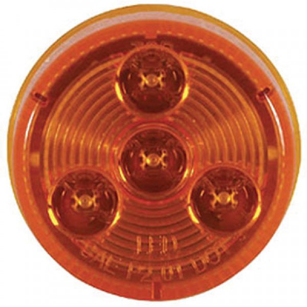 Redline Towing Accessories MCL-55ABK Round Amber Kit 2" LED