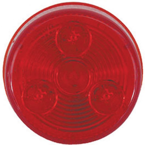 Redline Towing Accessories MCL-55RBK Round Red Kit 2" LED