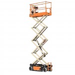 JLG R2632 Electric Scissor Lift with LED Flashing Amber Beacon