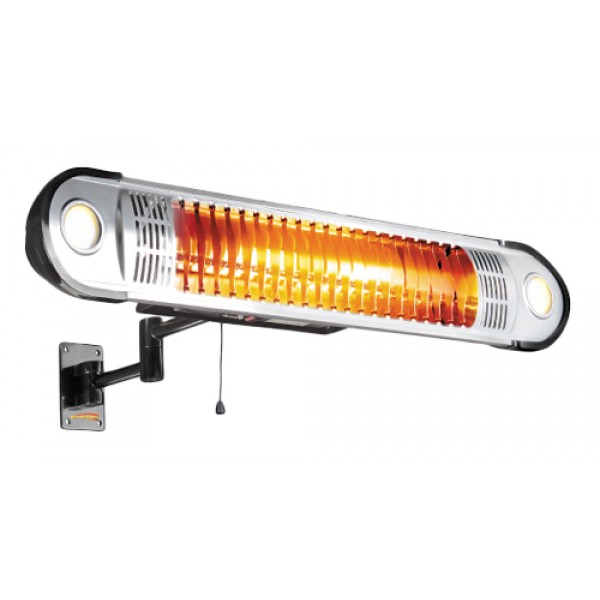 Master Heater SSR-820G-IHR Heater Wall Mount 29" with Gold Bulb