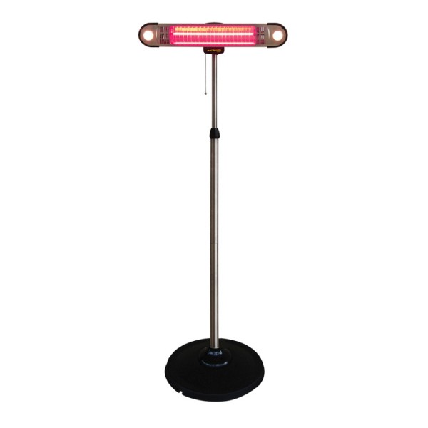 Master Heater SSR-822R-IHR Heater Pole Mount 29" with Red Bulb