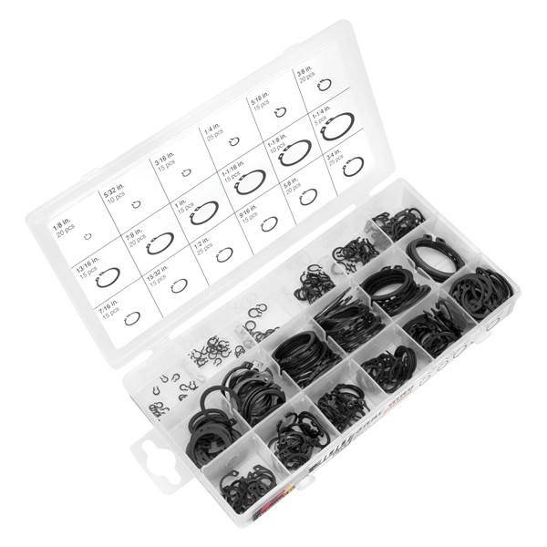 Performance Tool W5212 External Snap Ring Assorted 300/PK