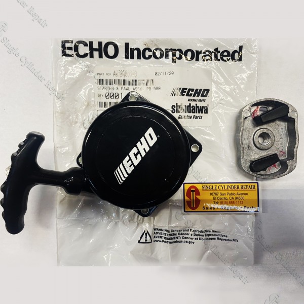 ECHO A050000340  Starter and Pawl Assembly, PB-580, EB600RT 