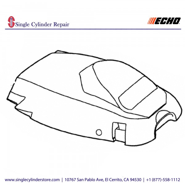 Echo A160001070 Cylinder Cover 