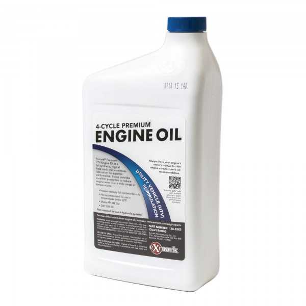 Exmark 126-5583 Engine Oil, UTV 15W-50, 1 quart bottle