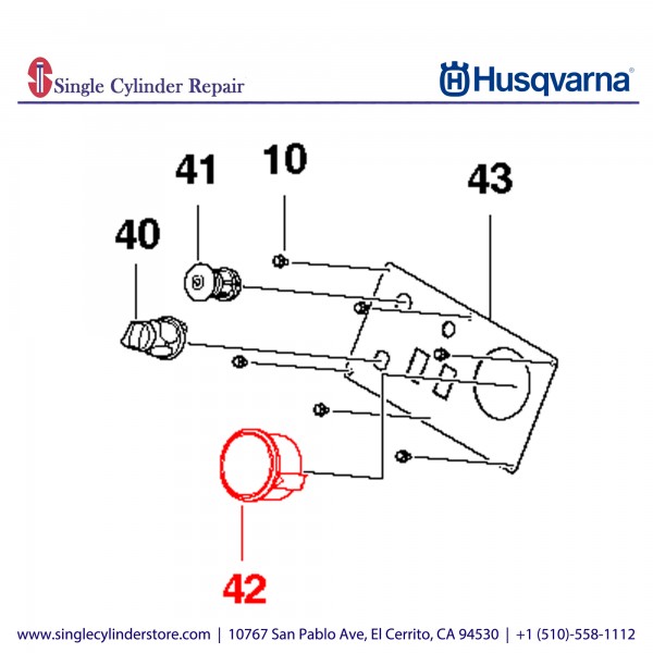 Husqvarna GAUGE, RPM/HOUR COMBO-EMC 582515101