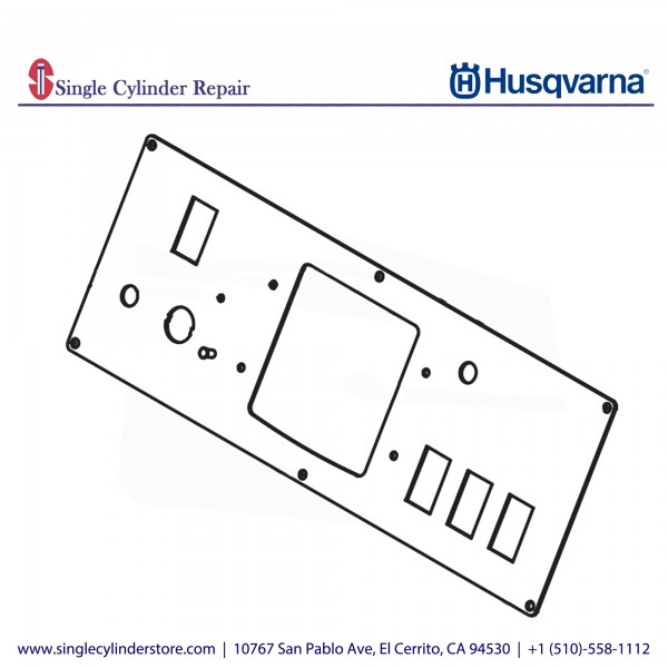 Husqvarna Panel, Control Box 506126204