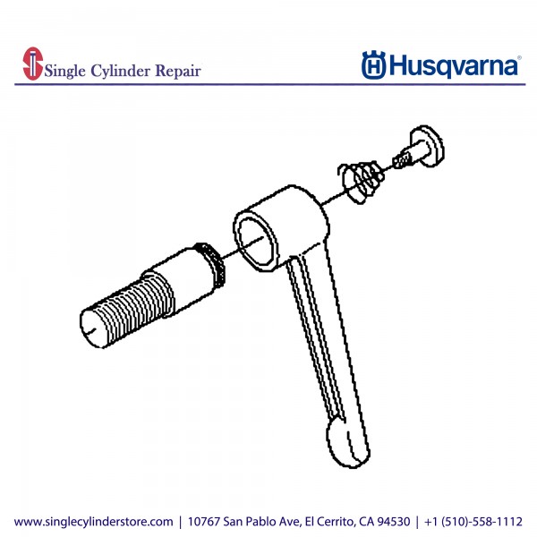 Husqvarna Adjustable Lever CPL 506407716