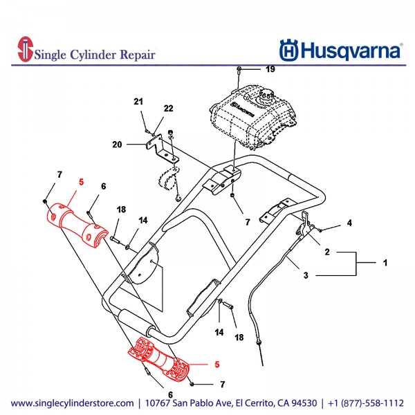 Husqvarna 576443101 Kit, cylinder protection kit C3