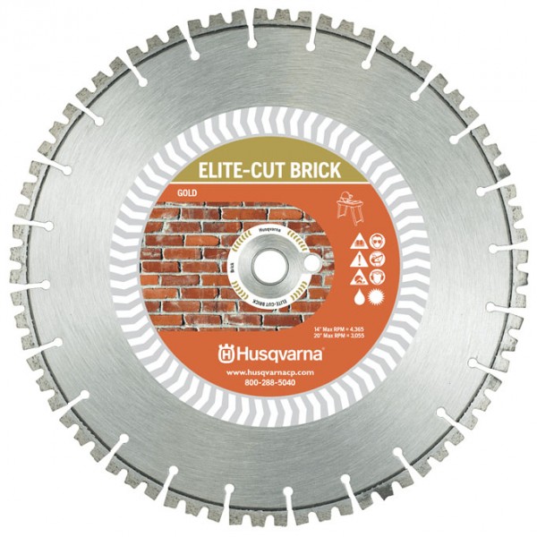 Husqvarna 589518301 Elite-Cut Brick Diamond Blades for Masonry Sawing