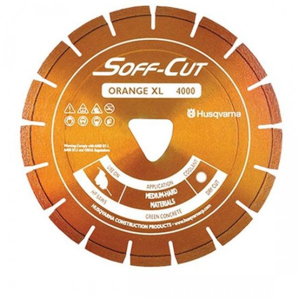 Husqvarna 589770201 Excel Soff Cut Orange Blades - 6 x .100 (10 Pack)