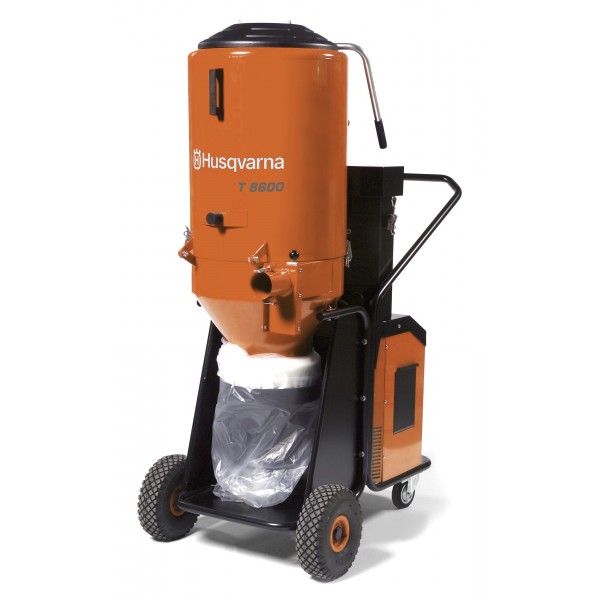 Husqvarna 967664201 T 8600 DUST EXTRACTOR 480V 3PH, Dust and Slurry Management 