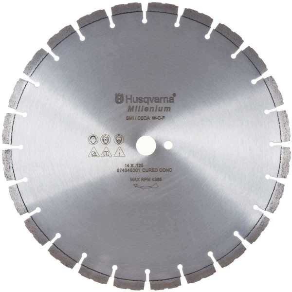 Husqvarna 592879503 F710C Professional Diamond Blade 14 (350) x .165 x 1 DP - Narrow Notch