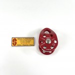 ISC 31048 Mirco Re-Direct Pulley w/ 1/2"" Capacity & Double Sheaves