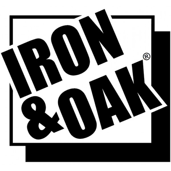 Iron & Oak Log Cradle 790562
