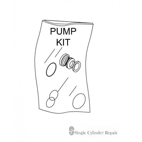 Multiquip Kit, Mechanical Seal, Sleeve, O-Rings KIT205SLT