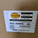 California Trimmer RL207H-BS550 20" HO Classic Standard Reel Mower
