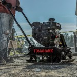 Tomahawk TPC80 + WHEELS 6 HP Kohler Vibratory Plate Compactor Tamper with CH260 Engine