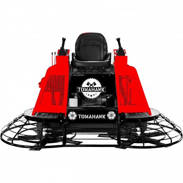 Tomahawk TRT46V 46" Ride-On Concrete Power Trowel, 35HP Vanguard Engine