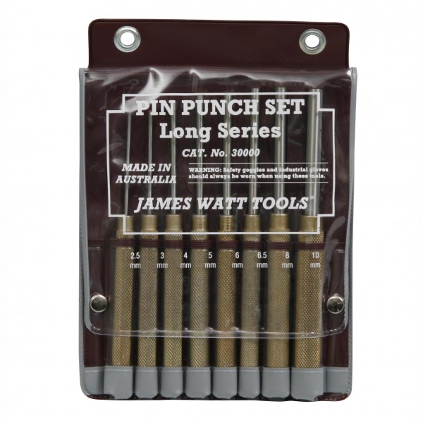 Klein Tools 4PPLSET Pin Punches Long 8 Piece Set