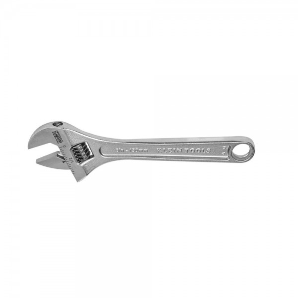Klein Tools 507-6 Adjustable Wrench, Extra-Capacity, 6-Inch