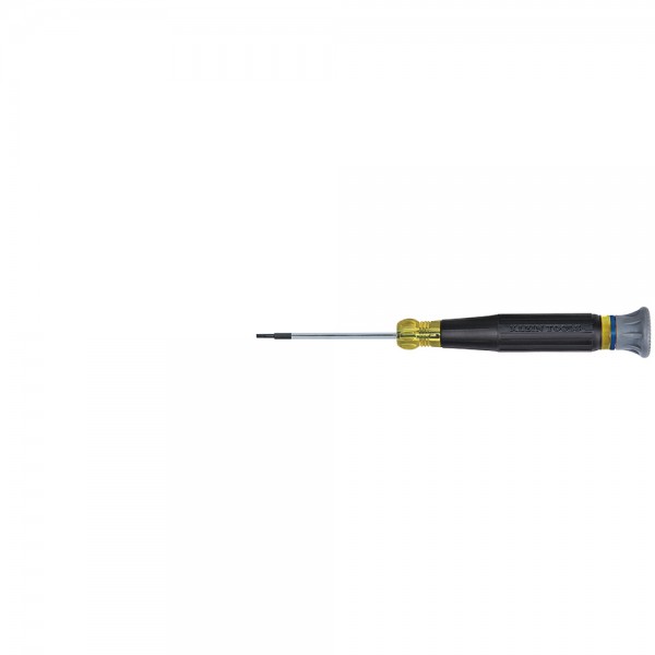 Klein Tools 614-2 1/16-Inch Slotted Electronics Screwdriver, 2-Inch