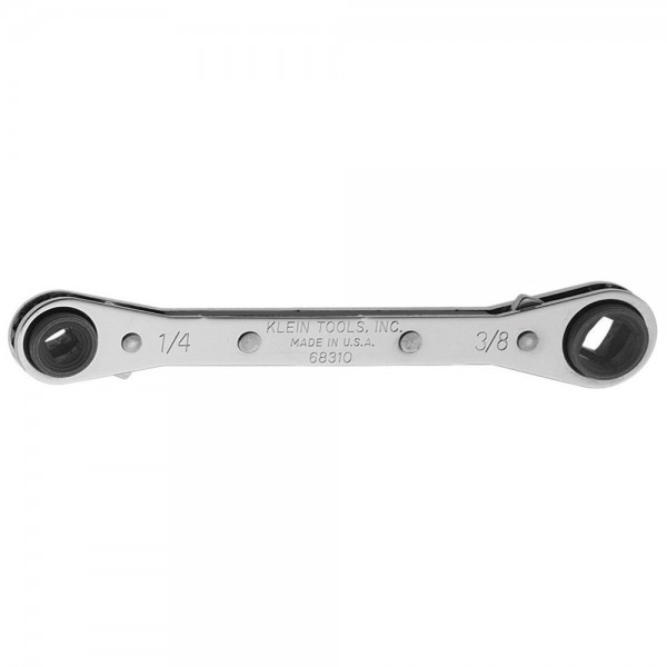 Klein Tools 68309 Ratcheting Refrigeration Wrench 6-13/16-Inch