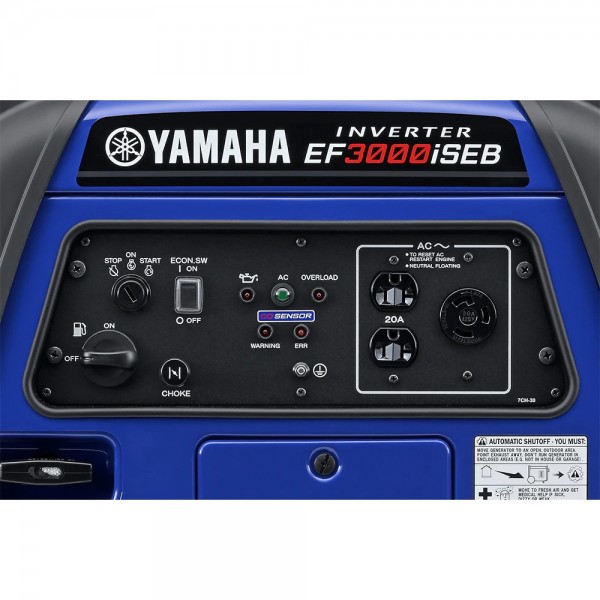 Yamaha EF3000iSEB 3000 Watt Inverator w/ Boost technology and Co Sensor