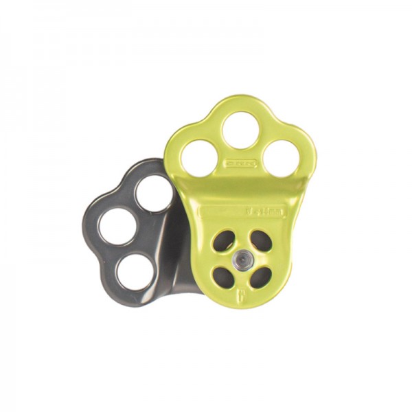 DMM HITCH-LM Hitch Climber Pulley - Lime/Titanium