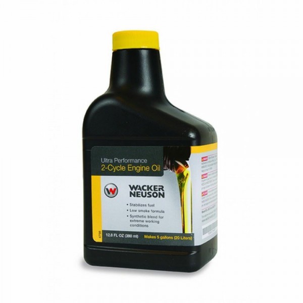 Wacker Neuson 2-Cycle Oil, 12.8Oz, 380Ml, 12 Per Case 5200007595 