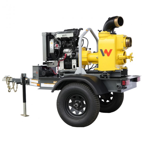 Wacker PT6Y Diesel-powered Trash Pump, 5100069617