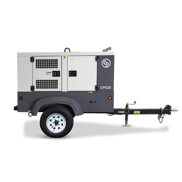 Chicago Pneumatic CPG 25 T4F NB Trailer CW Generator  (8972823185)